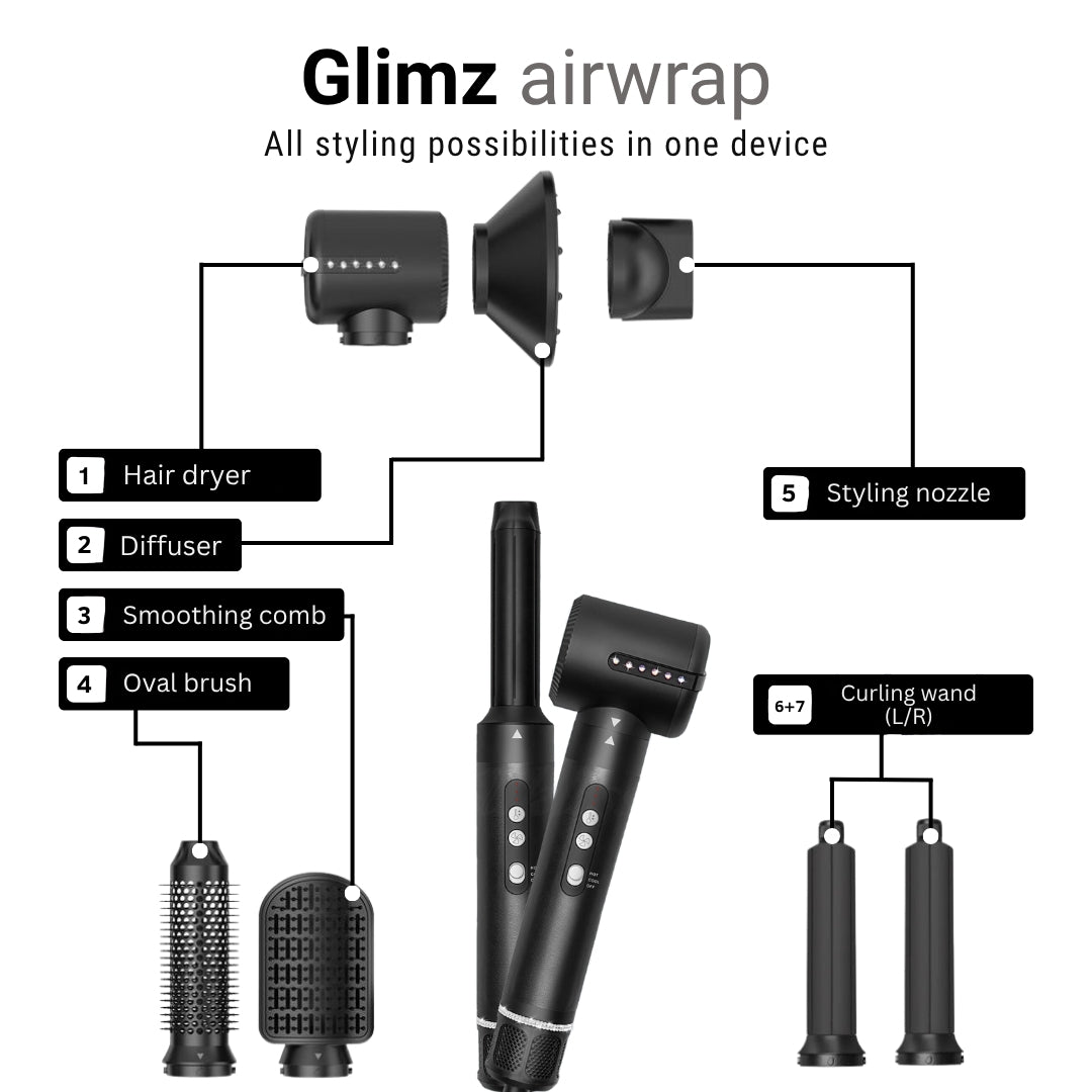 7 in 1 hair styler