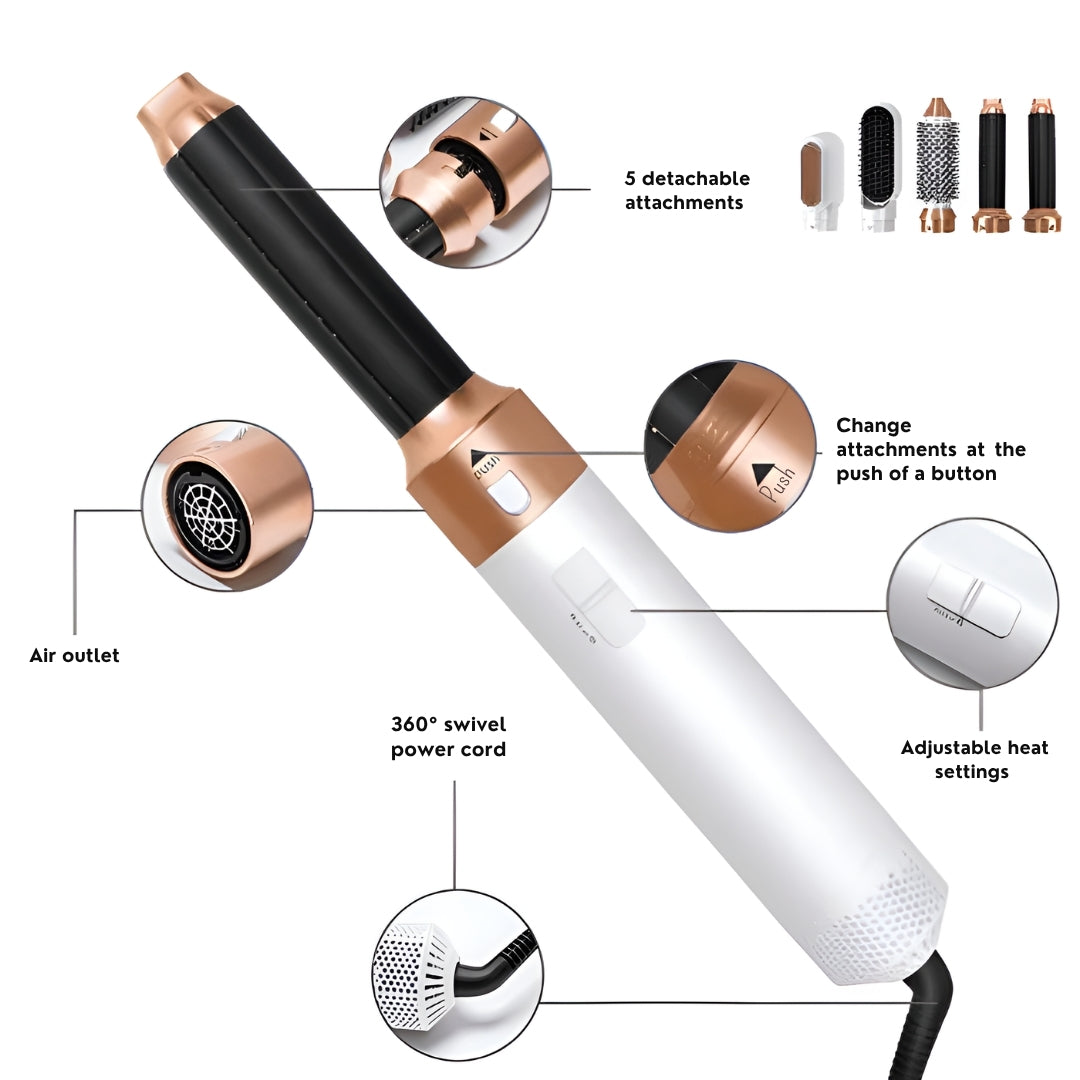 5 in 1 hair styler - No. 1 Dyson alternative