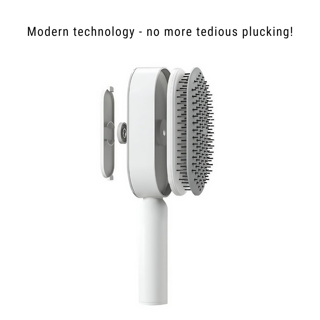 Self-cleaning luxury Hair Brush